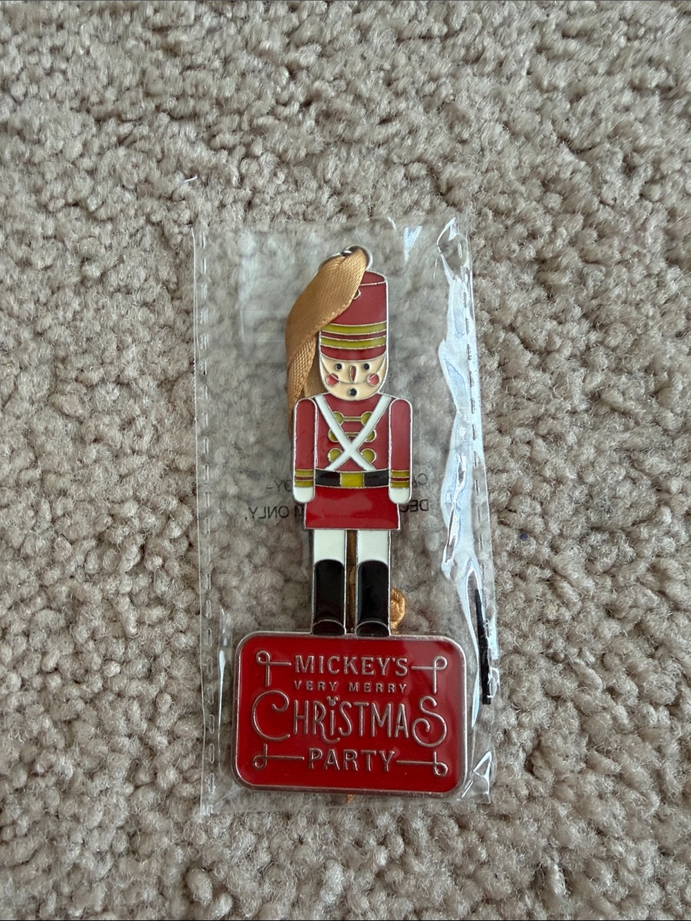 WDW Mickey’s Very Merry Christmas Party Nutcracker Ornament
